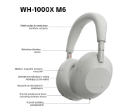 SONY WH-1000XM6 Czarny - 1334182 - zdjęcie 17